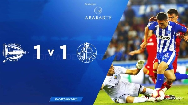 El Alavés vuelve a reaccionar ante a la adversidad y empata en el minuto 90
