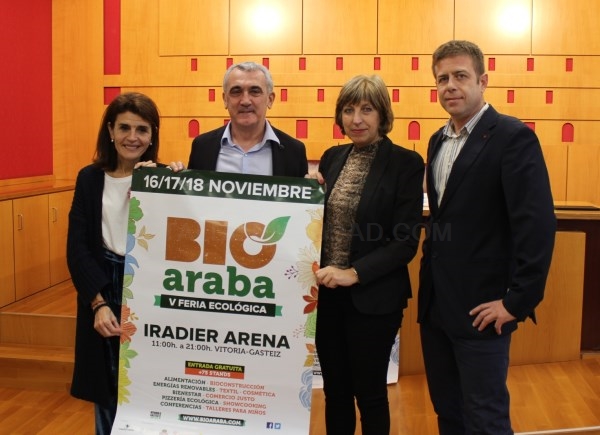 Más de 70 expositores ecológicos se darán cita en la Feria BIOARABA