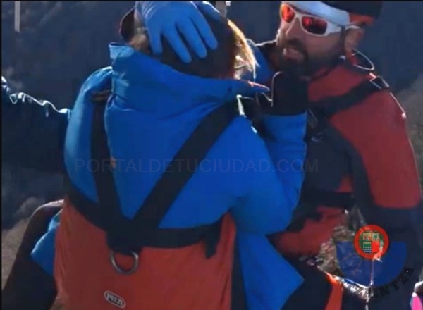 Rescatada una montañera accidentada en el Gorbea
