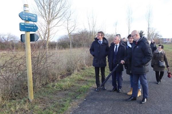 Inaugurado un nuevo tramo de la Ruta Verde del Zadorra
