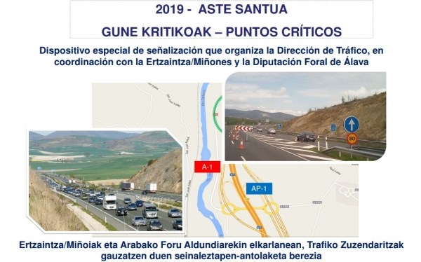 Más de 200 agentes de la Ertzaintza vigilarán y controlarán las carreteras vascas en la operación salida