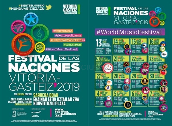 Hoy comienza el Festival de las naciones