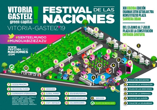 Hoy comienza el Festival de las naciones