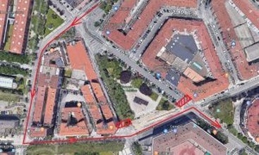 El montaje de vía en las calles Castro Urdiales y Nieves Cano generarán cortes de tráfico en Heraclio Fournier, Luis Orgaz y Zendaguren