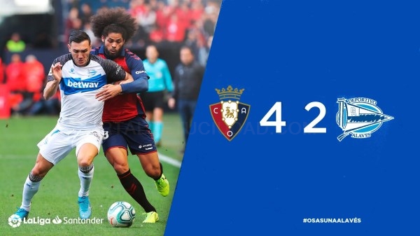 Osasuna se lleva el derbi en el Sadar