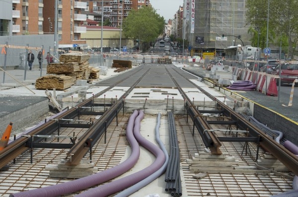 Licitada la construcción de la ampliación a Salburua del tranvía de Gasteiz