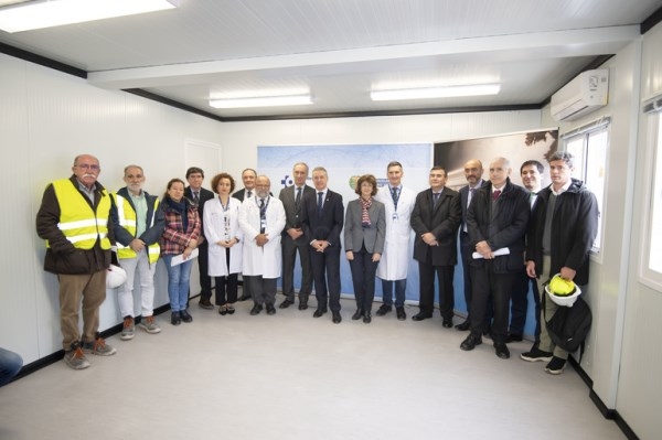 Para finales del próximo año finalizarán las obras del nuevo edificio de servicios generales del Hospital Universitario Araba