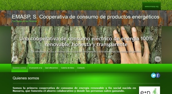 La cooperativa de consumidores de energía renovable EMASP ayuda a reducir los gastos en la factura de la luz