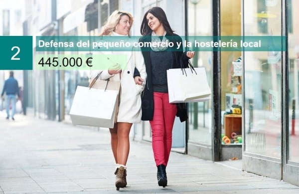Plan de Reactivación Económica para apoyar a comerciantes, hosteleros y empresas locales