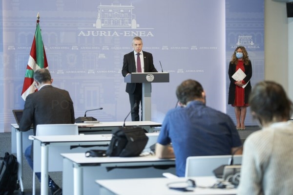 El Lehendakari solicita la declaración del Estado de Alarma