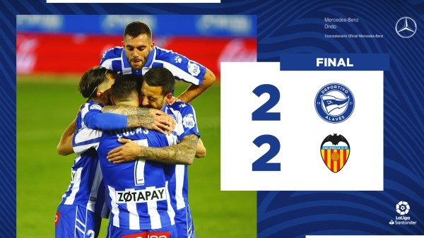 El Glorioso suma un nuevo punto ante el Valencia en Mendizorrotza