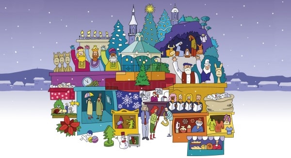 Los Reyes Magos, Olentzero y Mari Domingi estarán presentes estas Navidades en Vitoria-Gasteiz