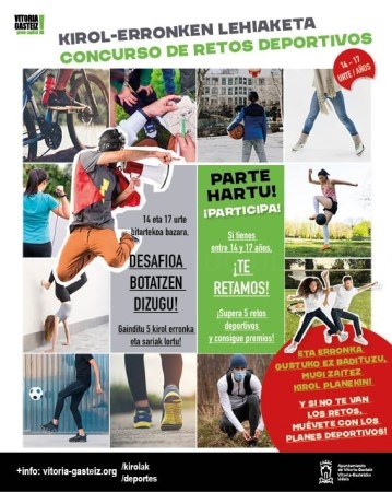 Kirolerronkak, concurso de retos deportivos para jóvenes