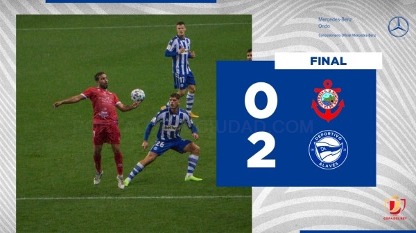 El Alavés sigue adelante en la copa
