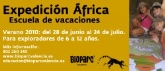 Bioparc Valencia prepara una nueva edición de Expedición África, su escuela de vacaciones, para que este verano, del 28 de junio al 24 de julio, los n