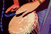 Timbalada en la Playa de la Malvarrosa en Valencia