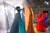 Teatro de Calle en los Jardines de Viveros en Valencia