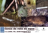 Conferencia y excursión: Censo de rata de agua en Valencia