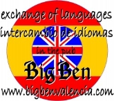 Exchange of languages in the pub Big Ben - Intercambio idiomas en Valencia