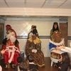 Aldaia.  Visita dels Reis Mags i berenar a la falla La Colonia