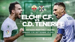 Fútbol: Elche CF vs CD Tenerife