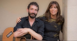 María del Mar Bonet, con Borja Penalba
