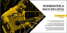 Homenaje a Paco de Lucía, Sala La LLotja