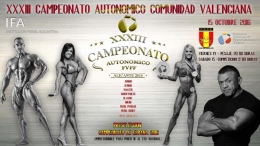 XXXIII Campeonato Autonómico de la Federación Valenciana de Fisicoculturismo y Fitness