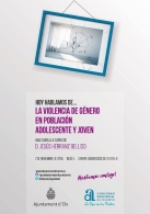 Charla: "La violencia de género en población adolescente"