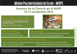 Semana de la Ciencia en el MUPE