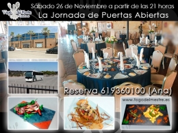 Jornada Puertas Abiertas Fogó del Mestre