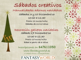 Sábados Creativos en Fantasy World