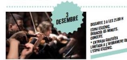 Concierto de cine. Jove Orquestra de la UMH