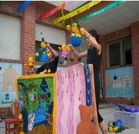 Teatro familiar en Enigma Park, "Un día con los Rolli Polli"