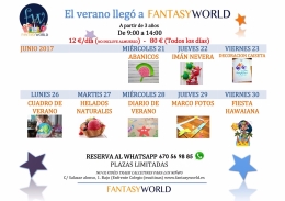 El verano llegó a FANTASY WORLD