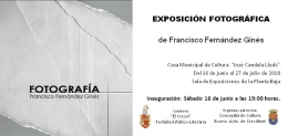 EXPOSICIÓN FOTOGRAFÍA de Francisco Ginés