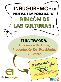 INAUGURACIÓN NUEVA TEMPORADA 'RINCÓN DE LAS CULTURAS' DE ELCHEACOGE