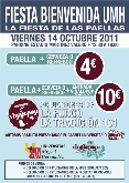 FIESTA BIENVENIDA UMH - la fiesta de las paellas