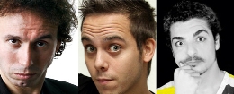 MANU BADENES, TOMÁS GARCÍA Y TXABI FRANQUESA. Monólogos 10.