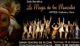 Gala Benéfica ARTES Cultura y Ocio "LA MAGIA DE LOS MUSICALES"