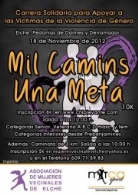 “Mil Camins Una Meta” - I Carrera Solidaria para las víctimas de violencia de género