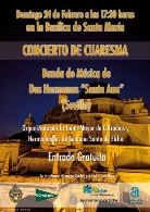 Concierto de Cuaresma en la Basílica de Santa María - Banda de Música de Dos Hermanas "Santa Ana" (Sevilla)