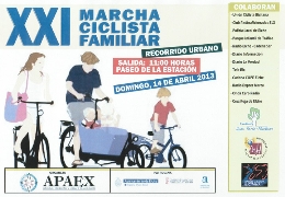 XXI Marcha Ciclista Familiar de APAEX