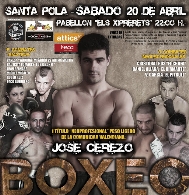 Velada de boxeo en Santa Pola - Título ligero de boxeo neoprofesional de la Comunidad Valenciana