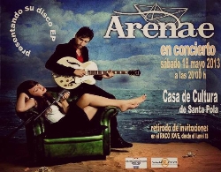Arenae en concierto en Santa Pola