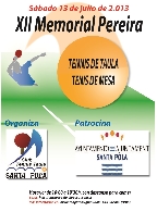 XII Memorial Pereira Tenis de Mesa