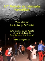 11ª Plantada de telescopios en Torrellano