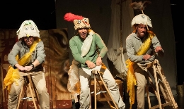 Los Tres Mosquiteros. Campaña de teatro familiar. Talleralia.