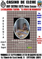 "El novio de Manolita" - Teatro en el Casino de Elche