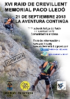 XVI Raid de Crevillent “Memorial Paco Lledó”  - 1ª Prueba Liga Raids de aventura Comunidad Valenciana